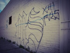 Mara Salvatrucha MS-13 graffiti