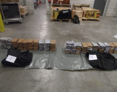120 kilo cocaine ecuador, cocaine ecuador cacao, drugsvangst bedreigingen