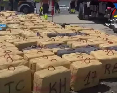 VIDEO: Enorme partij hasj van ruim 6000 kilo in beslag bij oprollen internationale drugsbende