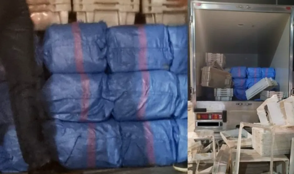 Duizenden kilo's hasj onderschept in vrachtwagen Marokko onderweg naar Europa