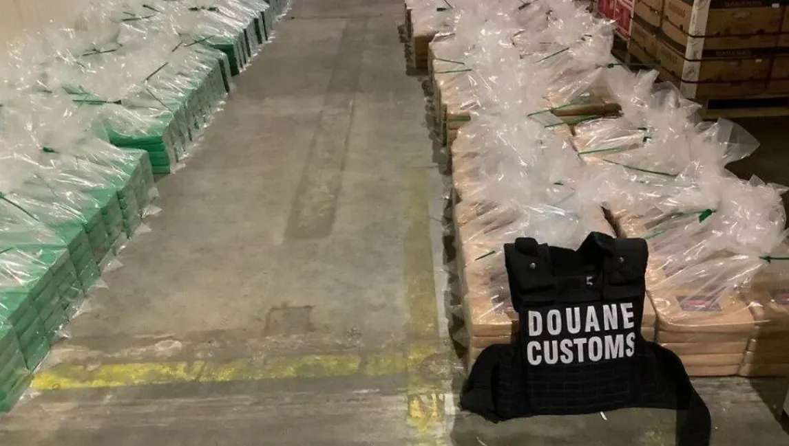 Enorme drugsvangst 246 miljoen euro aan cocaïne in haven Vlissingen