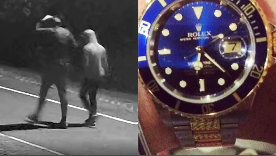 VIDEO: Criminelen gezocht na roof 'Rolex bekend persoon' in Goes