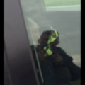 agente slaapt video, politie slapen video, agente snelheidscontrole slapen
