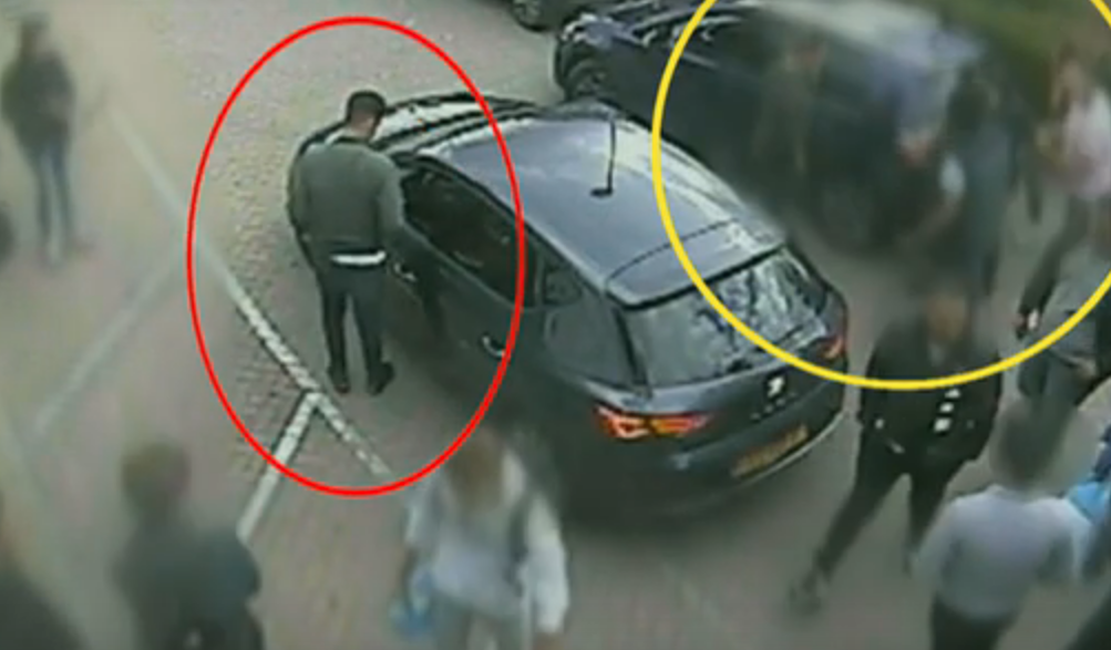 VIDEO: Politie deelt beelden diefstal in beslag genomen drugs uit politieauto in Hilversum