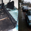 Politie onderzoekt bizarre diefstal voorstoelen en achterbank cabrio