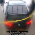 VIDEO: Man geslagen en beschoten met vuurwapen bij poging beroving horloge in wasstraat