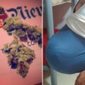 'Hoogzwangere' vrouw met gigantische buik blijkt drugssmokkelaar met pakketten wiet
