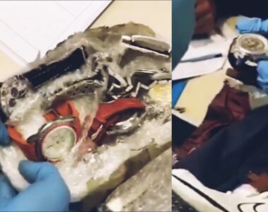 VIDEO: Tientallen gestolen dure horloges en juwelen onderschept bij roversbende