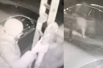 VIDEO: Zanger Danny de Munk deelt beelden van inbrekers met ladder bij zijn woning
