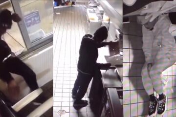 VIDEO: Man breekt in bij fastfoodzaak Taco Bell, maakt eten en doet heerlijk dutje