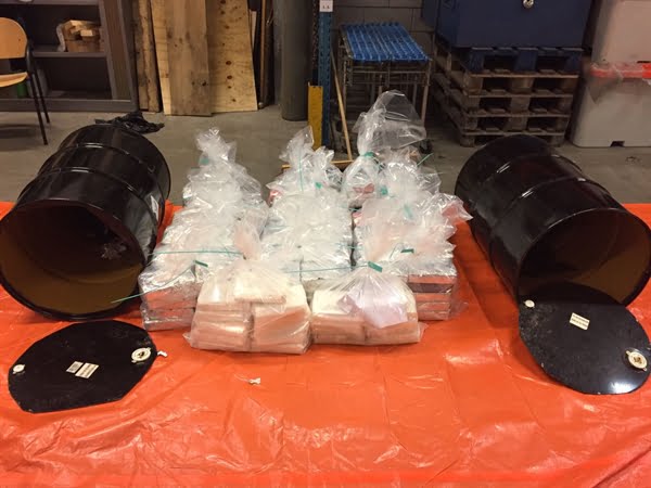 cocaine brazilie ijzeren vaten, cocaine brazilie smokkel